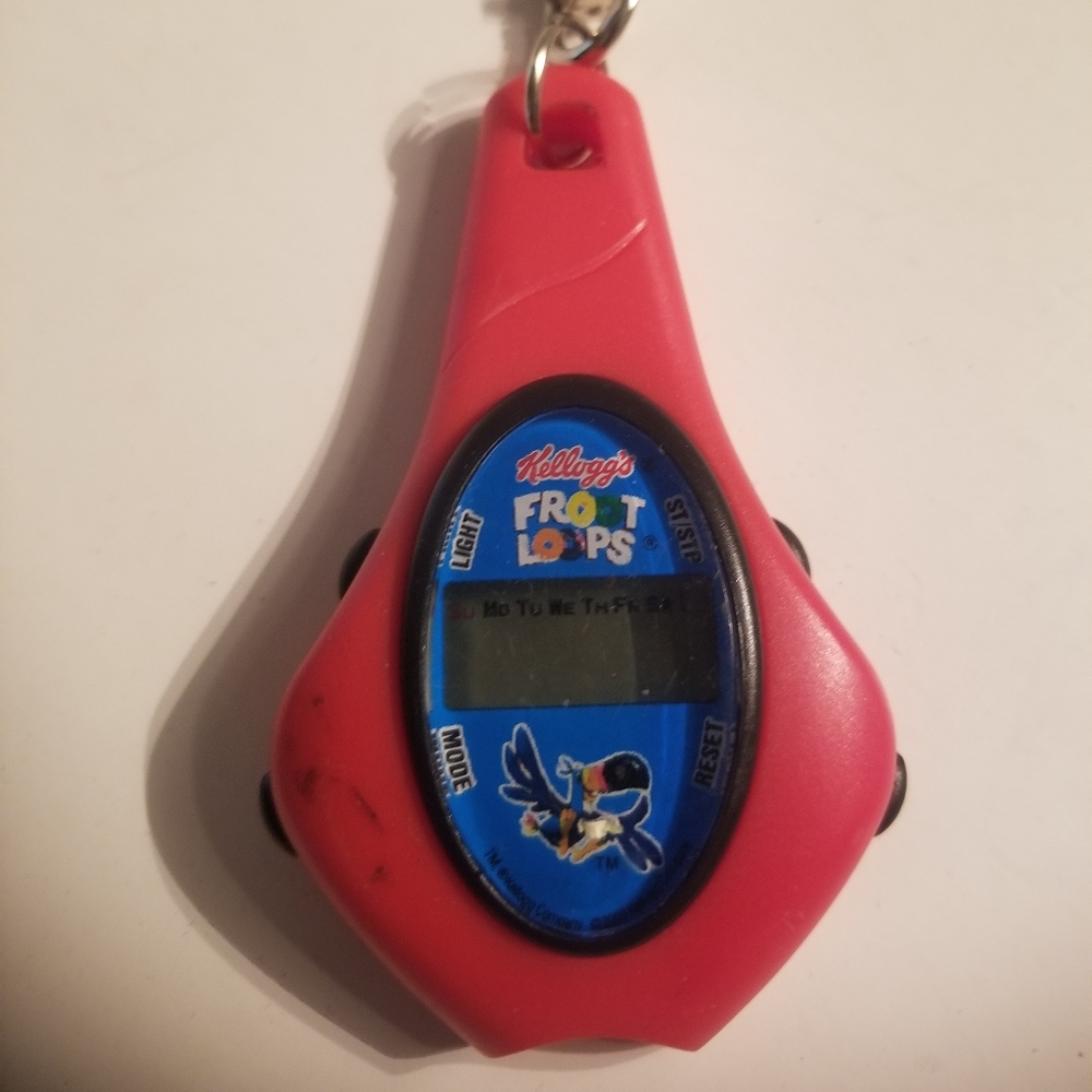 Kellogg's Mail-in Fruit Loops Sports Watch With Alarm Chronograph Used